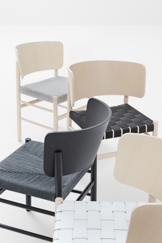 The chairs Fratina designed by Emilio Nanni, awarded with the prestigious Red Dot Award: Product Design 2016.