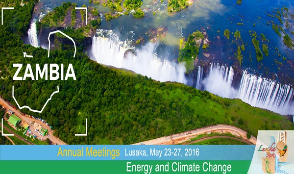 Energy and Climate Change, Meeting in Zambia.