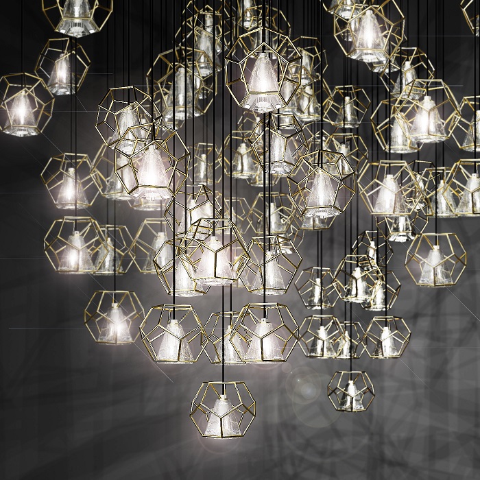 The Architects Designers Diego Bassetti & Andrea Panzeri, presents the new lamp Incanto