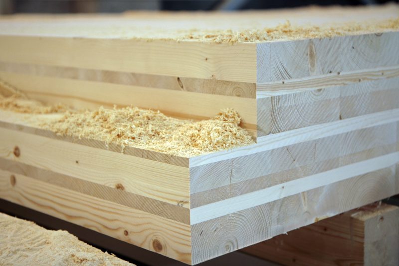 One of the last years' investments targets in Finland has been the production of cross-laminated timber (CLT) boards. Photo Anna Kauppi