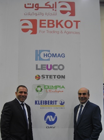 Left, Giovanni Masino/Homags Area Manager and Magdy N. Samaan/Ebkots General Manager . Photo Datalignum