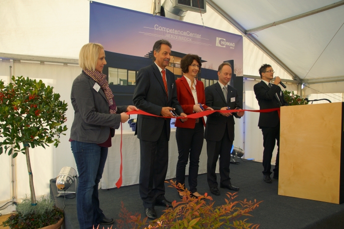 Official opening of HOMAG Groups new CompetenceCenter in Herzebrock/ Germany.