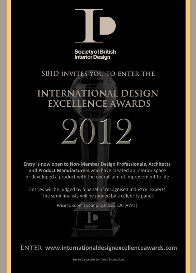 International Design Excellence Awards 2012.