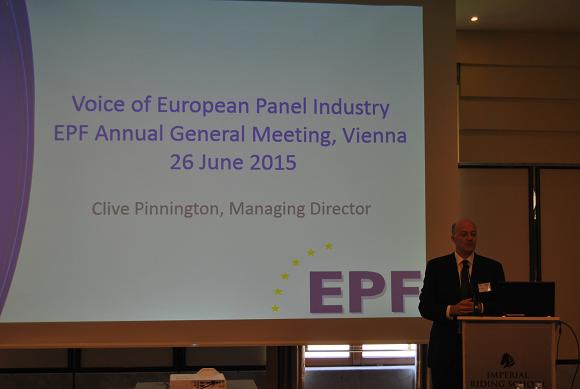 EPF (European Panel Federation) Annual Assembly 2015 in Vienna.